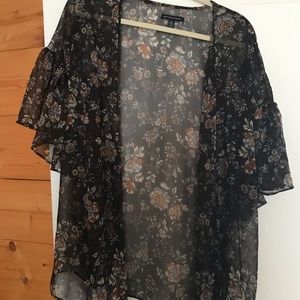 adorable see through kimono! never worn!